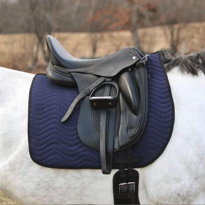 Details about   DRESSAGE Saddle Pad Quilted Dressage Saddle Pad Horse Riding Pad All Purpose 